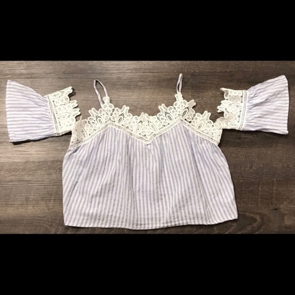Stella Cruz off the shoulder top